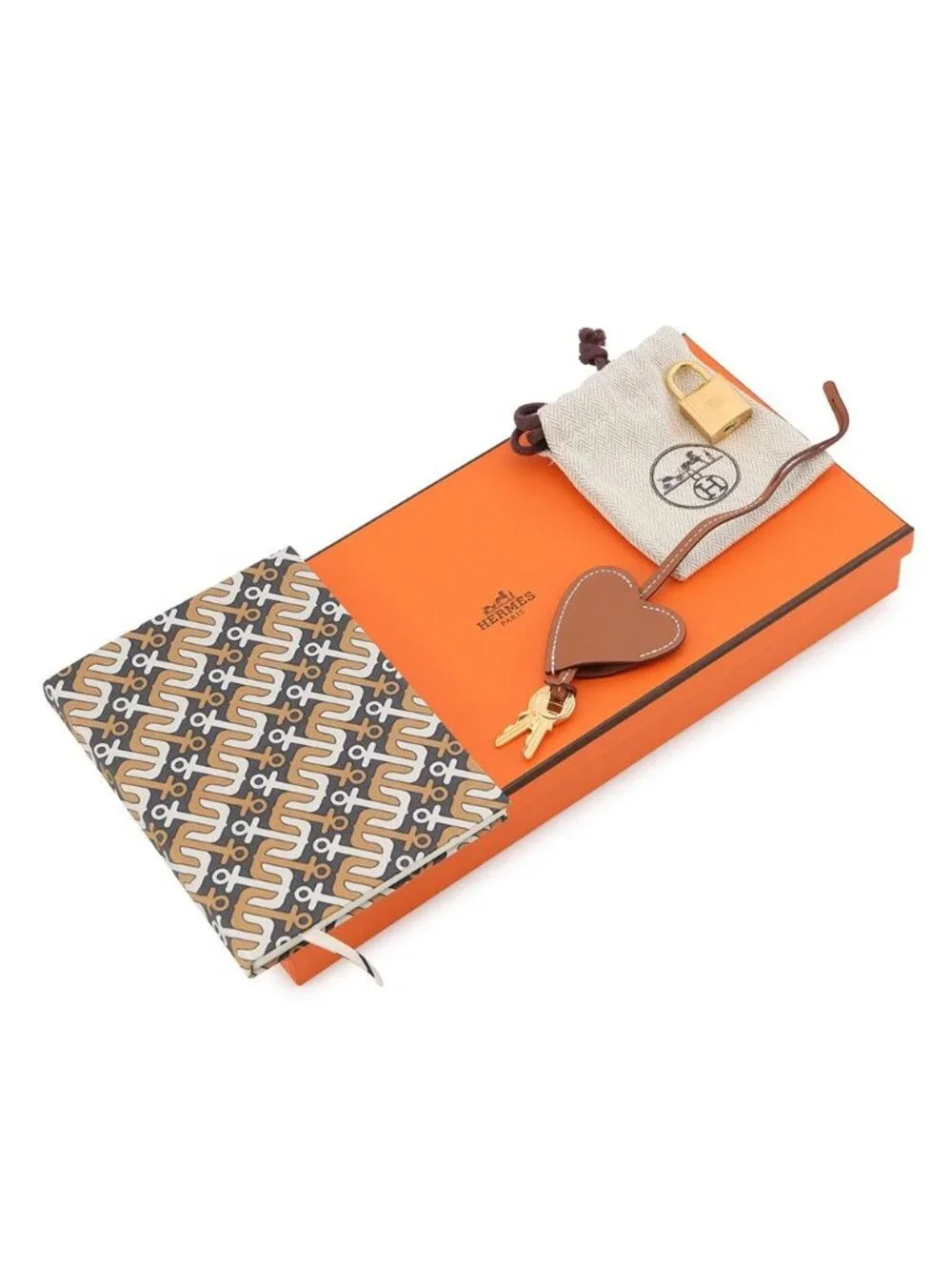Hermes Note Cover Carnet Secret Gold Swift Animapolis